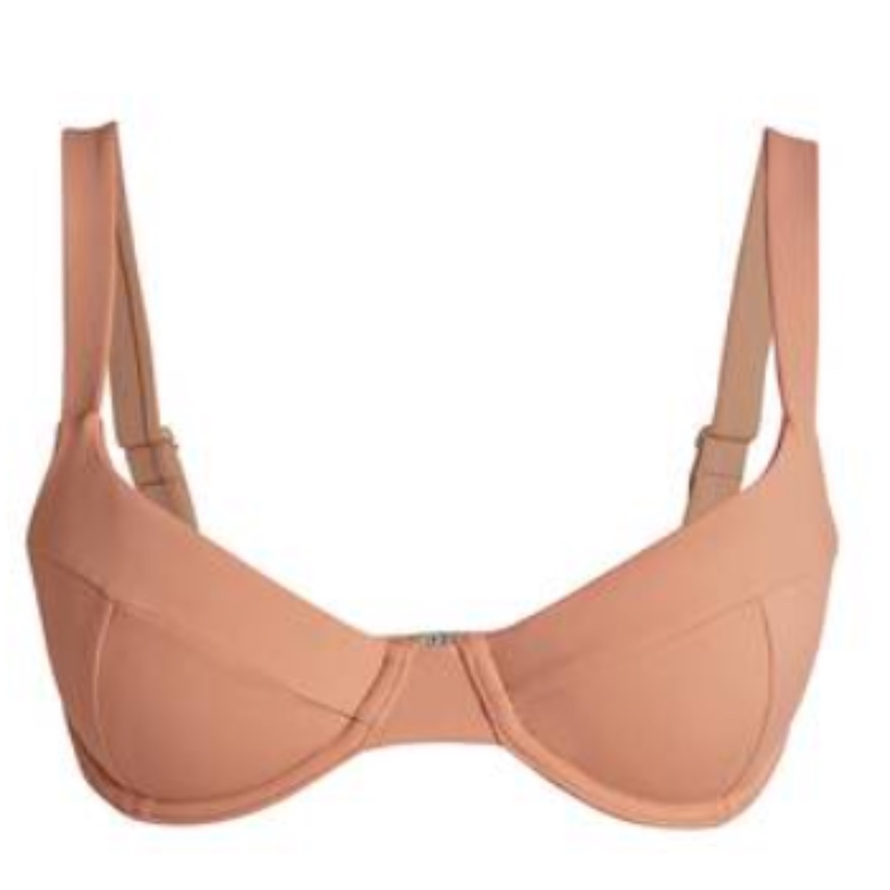 JONATHAN SIMKHAI Lia Bustier Bikini Top NWT